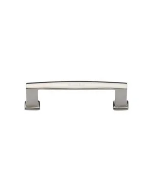 Heritage Brass Cabinet Pull Vintage Design 102mm CTC Polished Nickel Finish