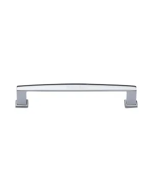 Heritage Brass Cabinet Pull Vintage Design 152mm CTC Polished Chrome Finish