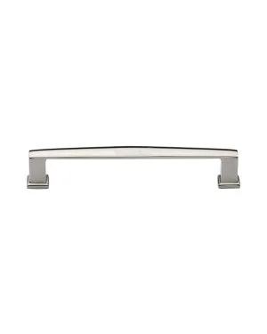 Heritage Brass Cabinet Pull Vintage Design 152mm CTC Polished Nickel Finish