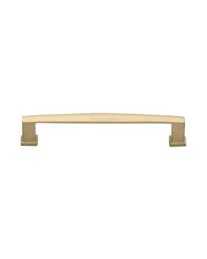 Heritage Brass Cabinet Pull Vintage Design 152mm CTC Satin Brass Finish