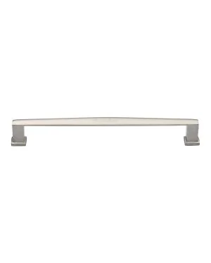 Heritage Brass Cabinet Pull Vintage Design 203mm CTC Satin Nickel Finish