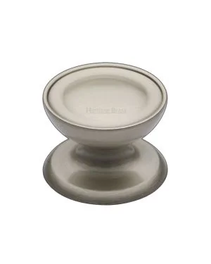 Heritage Brass Cabinet Knob Surrey Design 32mm Satin Nickel finish