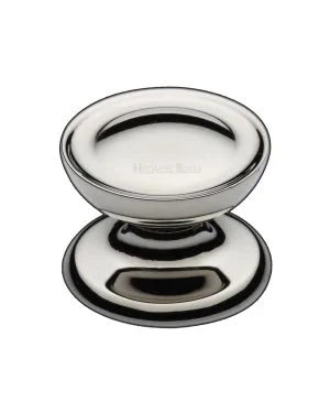Heritage Brass Cabinet Knob Surrey Design 38mm Polished Nickel finish
