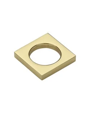 Heritage Brass Cabinet Knob Mystic Design 40mm Polished Brass finish