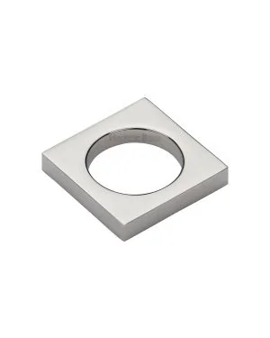 Heritage Brass Cabinet Knob Mystic Design 40mm Polished Nickel finish