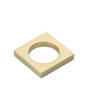 Heritage Brass Cabinet Knob Mystic Design 40mm Satin Brass finish