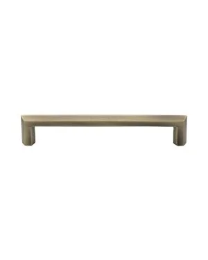 Heritage Brass Cabinet Pull Hex Profile Design 152mm CTC Antique Brass Finish