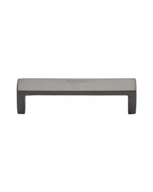 Heritage Brass Cabinet Pull Wide Metro Design 101mm CTC Matt Bronze Finish