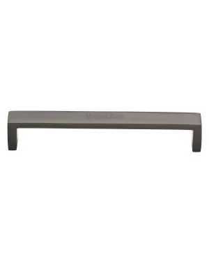 Heritage Brass Cabinet Pull Wide Metro Design 152mm CTC Matt Bronze Finish