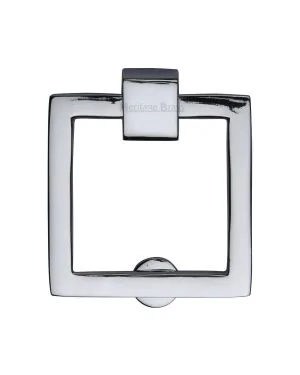 Heritage Brass Square Drop Pull Polished Chrome finish