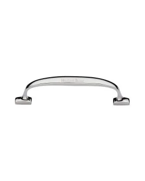 Heritage Brass Cabinet Pull Durham Design 128mm CTC Polished Nickel Finish