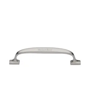 Heritage Brass Cabinet Pull Durham Design 128mm CTC Satin Nickel Finish