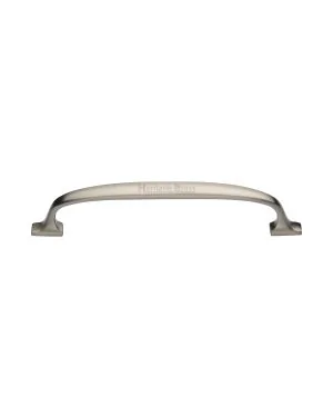 Heritage Brass Cabinet Pull Durham Design 160mm CTC Satin Nickel Finish