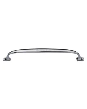 Heritage Brass Cabinet Pull Durham Design 203mm CTC Polished Chrome Finish