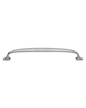 Heritage Brass Cabinet Pull Durham Design 203mm CTC Satin Chrome Finish