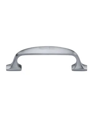 Heritage Brass Cabinet Pull Durham Design 76mm CTC Satin Chrome Finish