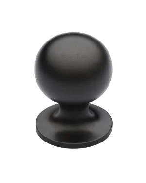 Heritage Brass Cabinet Knob Ball Design 32mm Matt Bronze finish