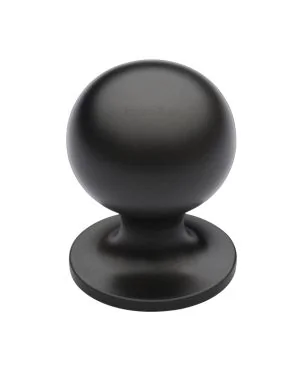 Heritage Brass Cabinet Knob Ball Design 38mm Matt Bronze finish