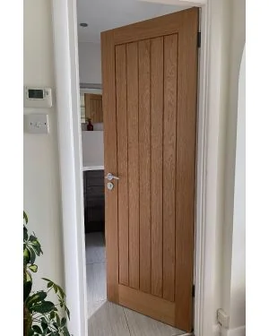 Cottage Oak Fire Door (FD30 - Made to Measure)