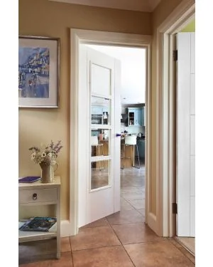 Iseo C4514 White 4-Light Fire Door (FD30)
