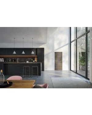 Denver Charcoal Grey Fire Door (FD60)