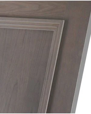 Chelsea 2-Panel Inox Fire Door (FD30 - Bespoke)