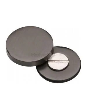 Heritage Brass Bolt Cover to conceal metal fasteners Matt Bronze finish