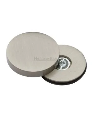 Heritage Brass Bolt Cover to conceal metal fasteners Satin Nickel finish
