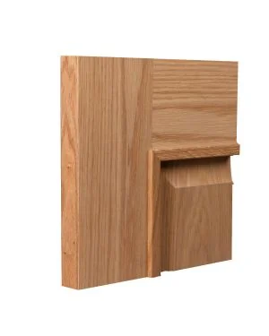 Almeria Oak - Corner Sample