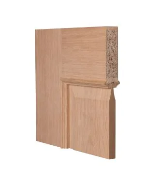 Bolection Iris Oak - Corner Sample