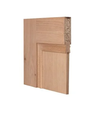 Victorian Rustic Oak - Corner Sample