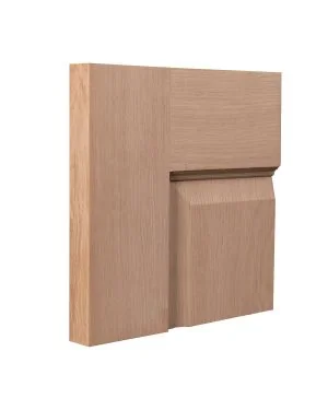 Trent 4-Panel Oak - Corner Sample