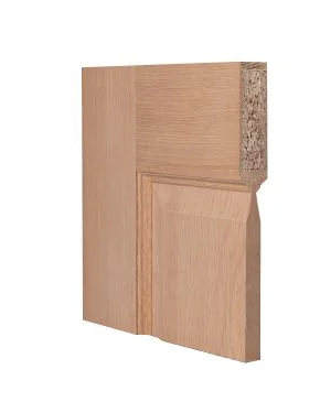Trent 4-Panel Oak - Corner Sample