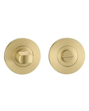 Satin Brass Bathroom Turn