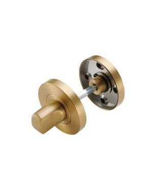 Satin Brass Bathroom Turn