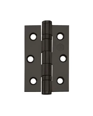 3" (76mm) Hinges Black Finish
