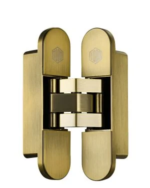 3D Concealed Hinge Set - Antique Brass