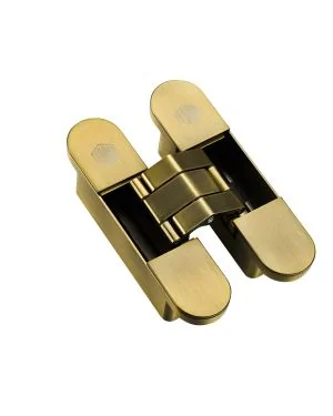 3D Concealed Hinge Set - Antique Brass