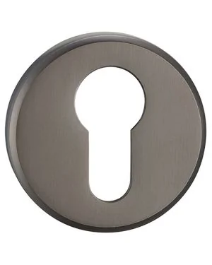 Euro Escutcheon - Dark Bronze Anthracite