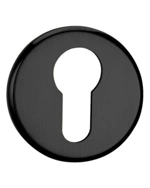 Midnight Black Euro Escutcheon
