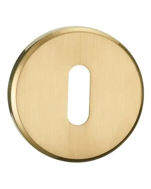 Satin Brass Escutcheon