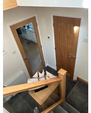 Cottage Oak Pre-Finished Fire Door (FD30 - Made to Measure)