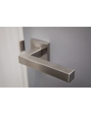 Drava Lever Handle Pair - Stainless Steel (EOL)