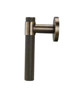 Edko Lever Handle Pair - Antique Brass