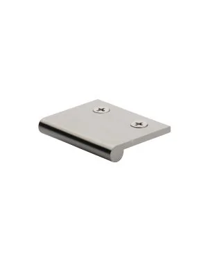 Heritage Brass EP Edge Pull Cabinet Handle 50mm Satin Nickel finish