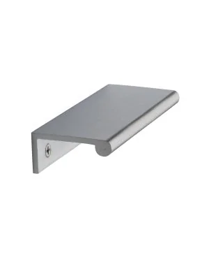 Heritage Brass EPR Edge Pull Cabinet Handle 100mm Satin Chrome finish