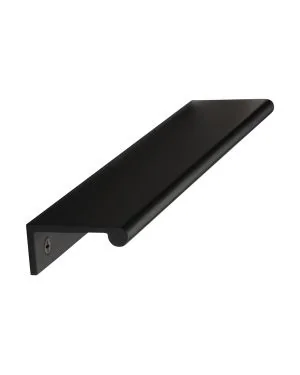 Heritage Brass EPR Edge Pull Cabinet Handle 200mm Matt Black finish