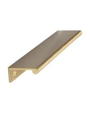 Heritage Brass EPR Edge Pull Cabinet Handle 200mm Satin Brass finish