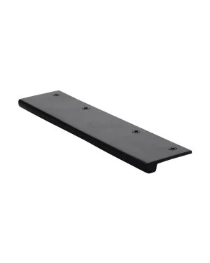 Heritage Brass EPT Edge Pull Cabinet Handle 200mm Matt Black finish