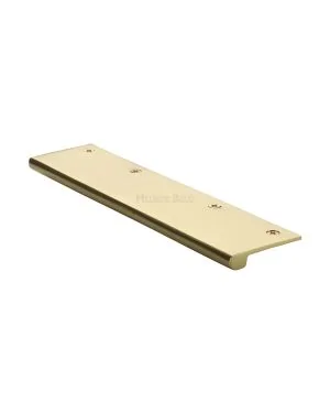 Heritage Brass EPT Edge Pull Cabinet Handle 200mm Polished Brass finish